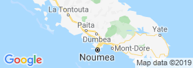 Dumbea map
